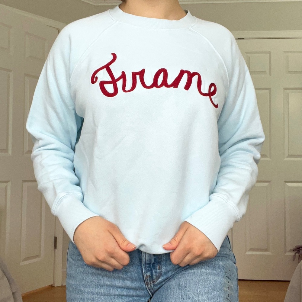 Women’s FRAME Script Crewneck S